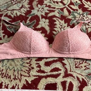Maidenform Blush Floral Lace Bra